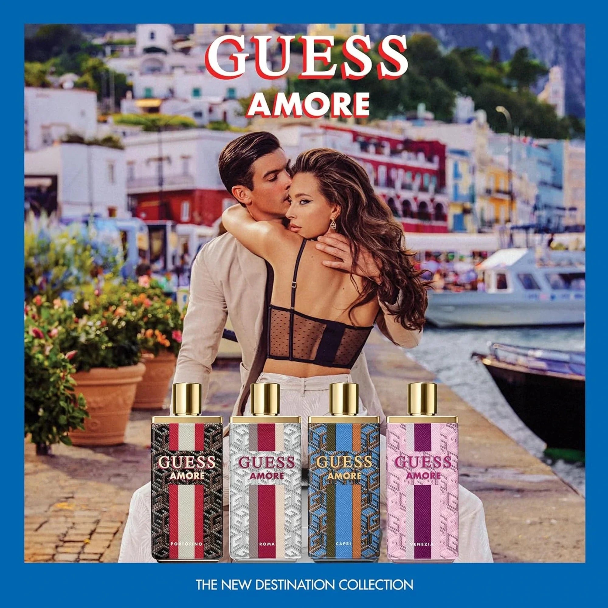 Amore Capri 3.4 oz Eau de Toilette Spray - Unisex Perfume for Men & Women | Fresh Citrus Floral Scent for Daily Wear, Date Night & Special Occasions
