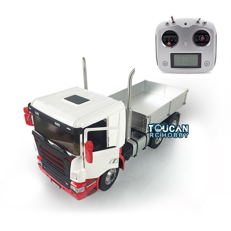 1/14 Scale LESU 6x6 Metal Chassis RC Dump Truck with Painted Cabin, Roof, Radio Controller, Motor, Servo & ESC - Perfect for Construction Site Play, Off-Road Adventure & RC Hobby Enthusiasts