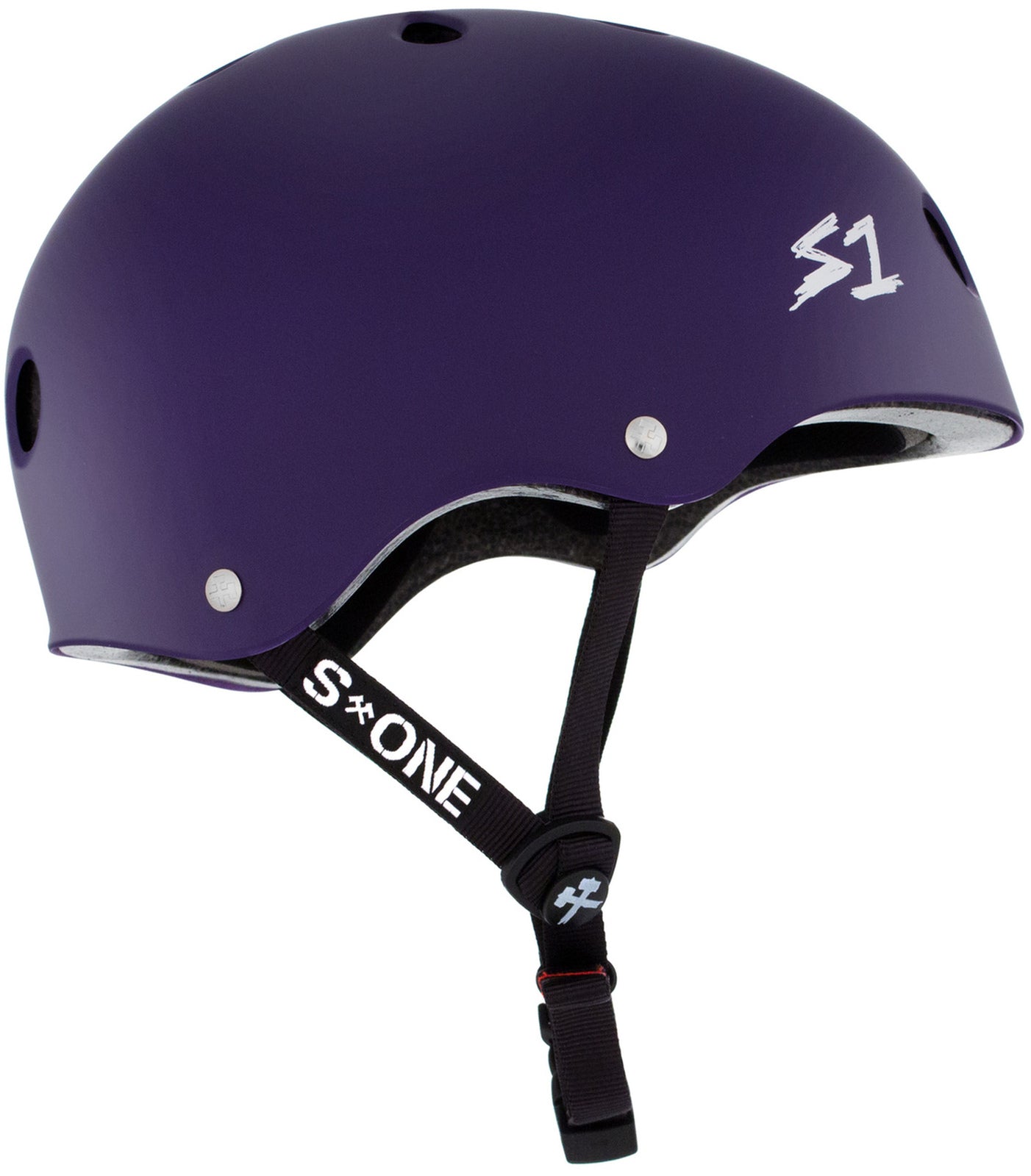 S1 Lifer Bike Helmet - Purple Matte Finish | Lightweight & Durable Cycling Protection for Adults | Perfect for Road Biking, Mountain Biking & Commuting