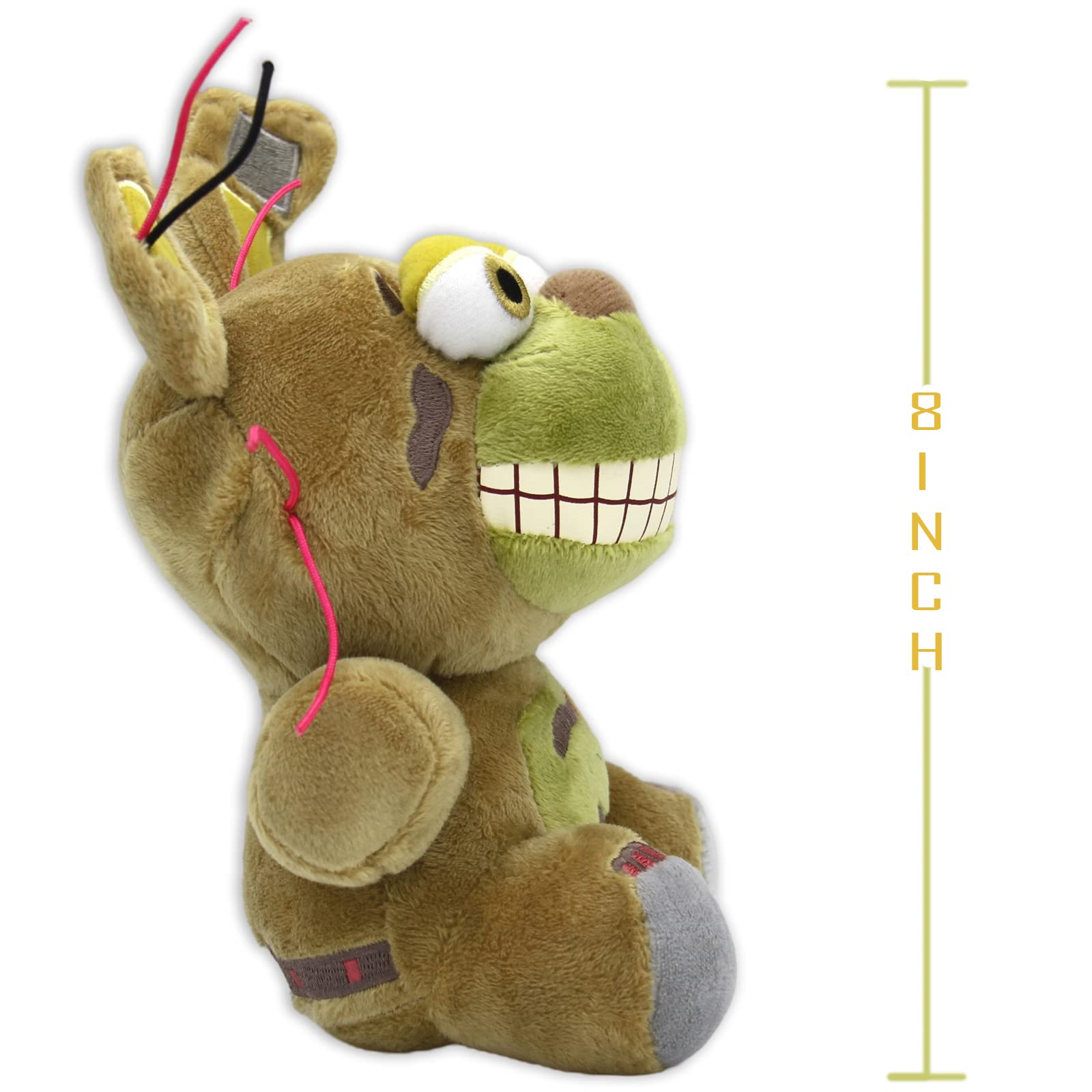8 Inch Springtrap Plush Toy - FNAF Stuffed Animal Doll, Five Nights at Freddy's Character Collection for Kids Gift | Perfect for Birthday, Halloween & Game Fans
