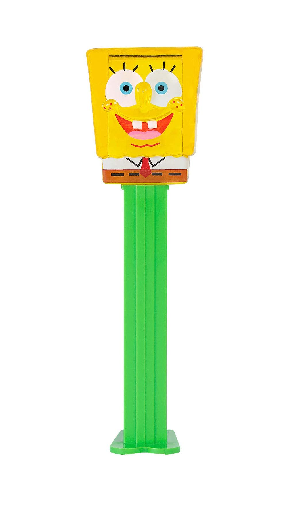 SpongeBob SquarePants PEZ Candy Dispenser with 2 Refills - Fun Collectible Novelty Gift for Kids & Fans - Perfect for Birthdays, Halloween Treats & Office Desk Decor