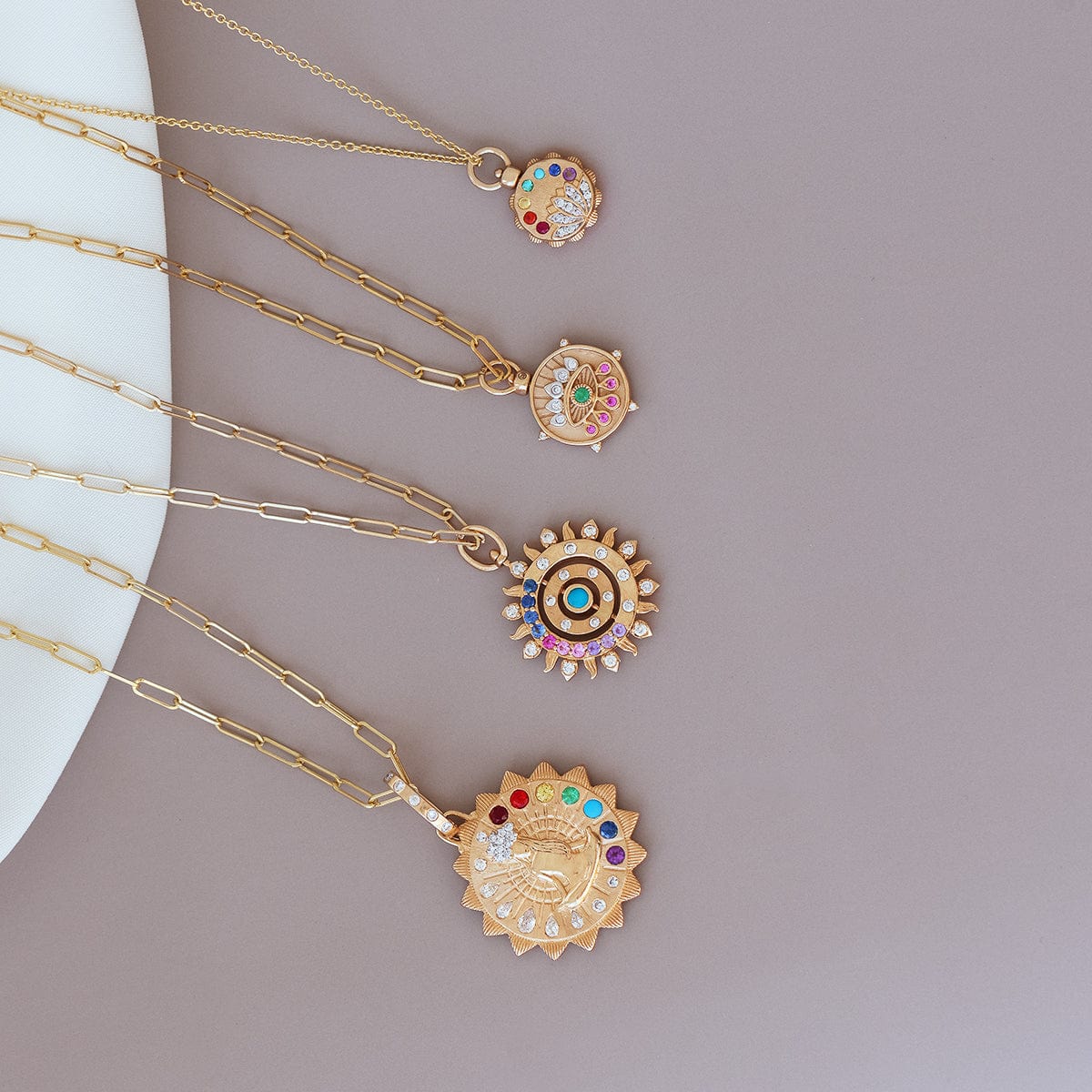 Double Sided Spiritual Woman Mandala Pendant Necklace - Sacred Feminine Jewelry for Meditation & Yoga - Perfect for Spiritual Healing, Chakra Balancing & Mindful Gifts