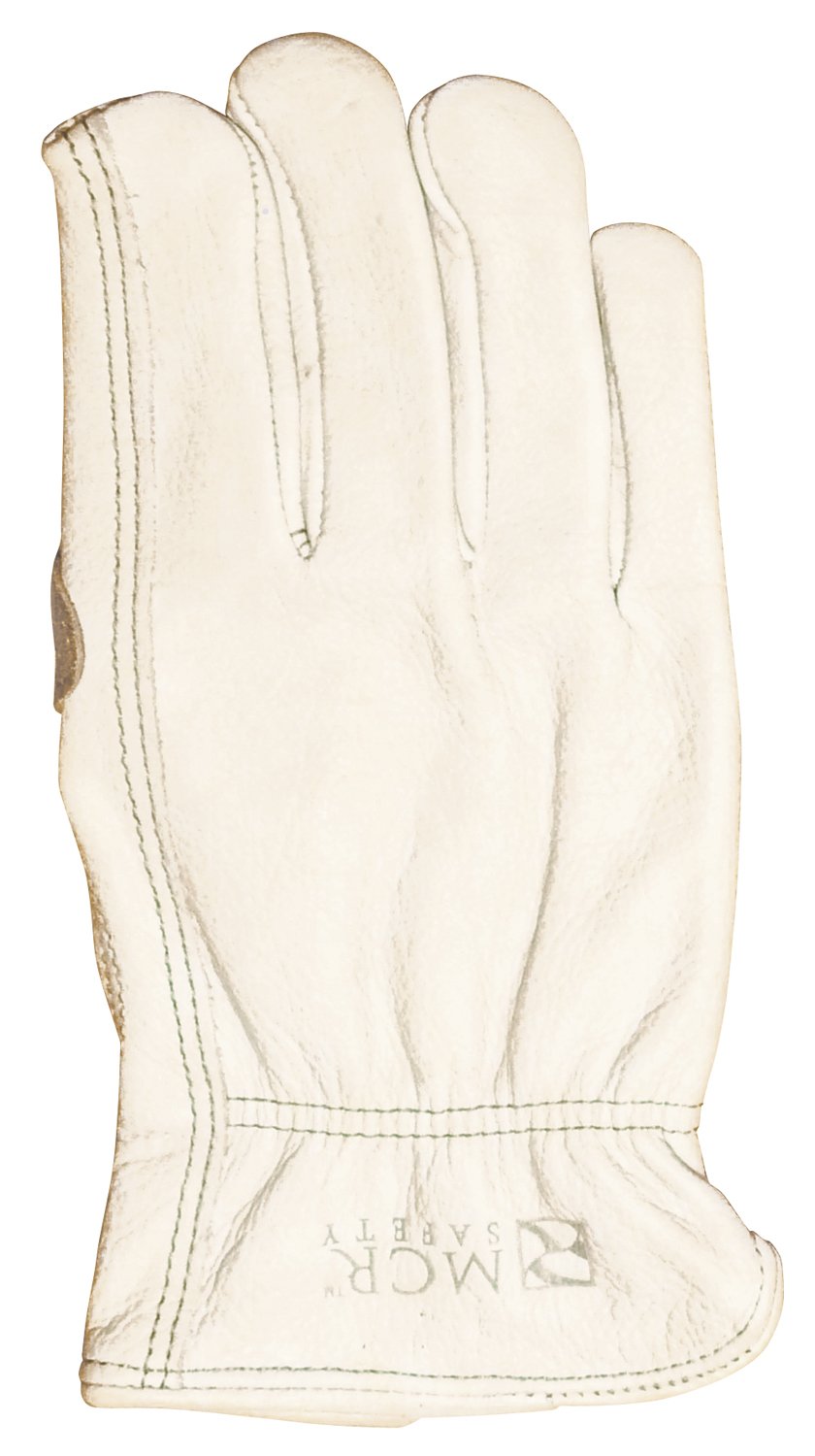 Safety Works C3211DPM Premium Leather Work Gloves - Durable & Comfortable for Construction, Gardening, and DIY Projects