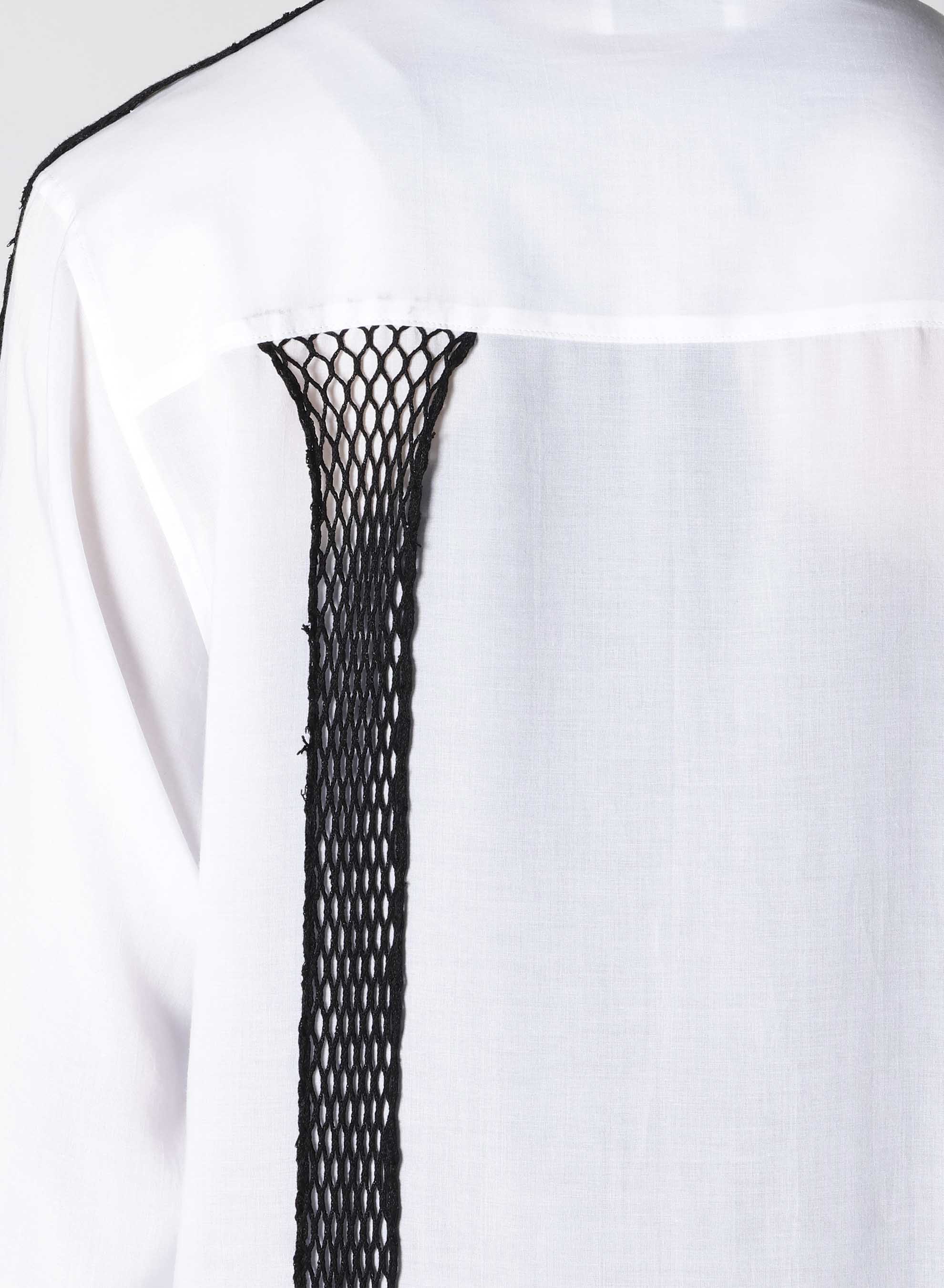 Breathable Black Mesh Blouse for Women - Lightweight Cellulose Lawn Top for Summer - Perfect for Outdoor Activities, Beachwear & Casual Outfits