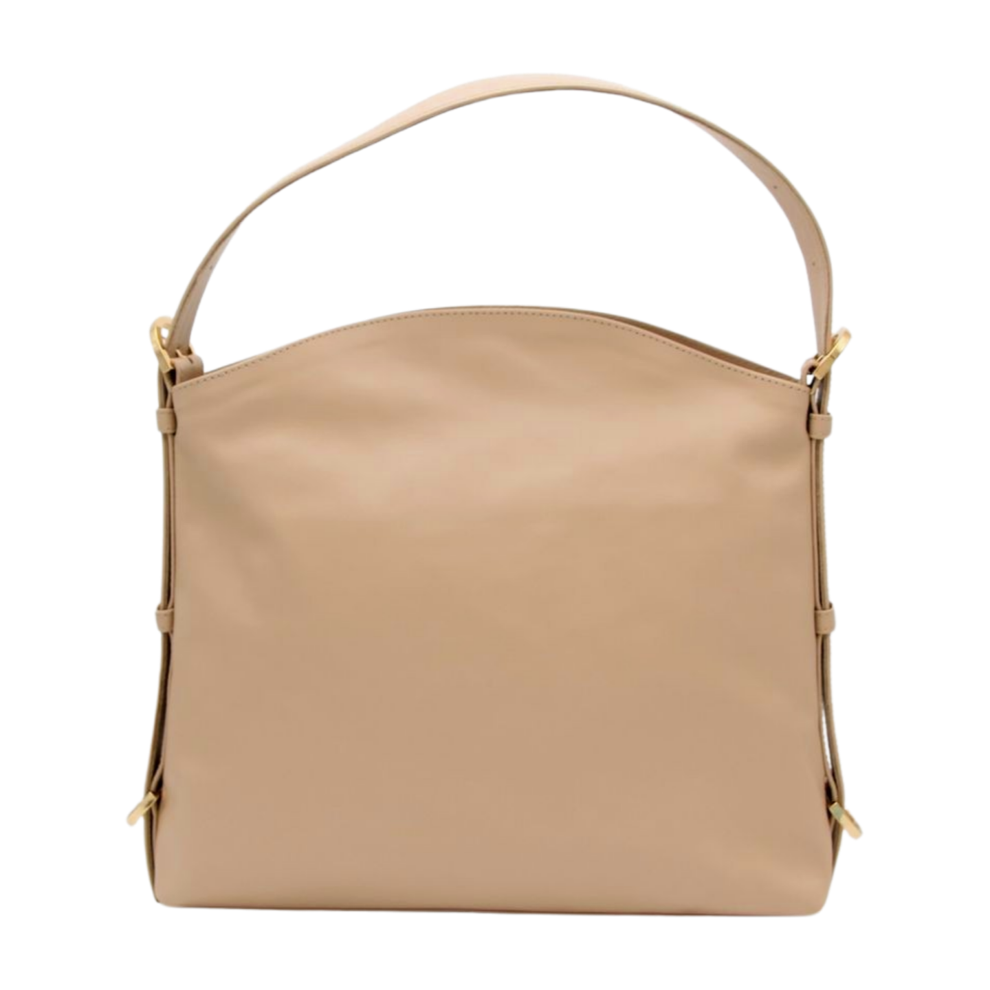 UNISA ZMARIE Genuine Leather Shoulder Bag for Women - Cream Crossbody Purse with Adjustable Strap, Perfect for Work, Travel & Everyday Use