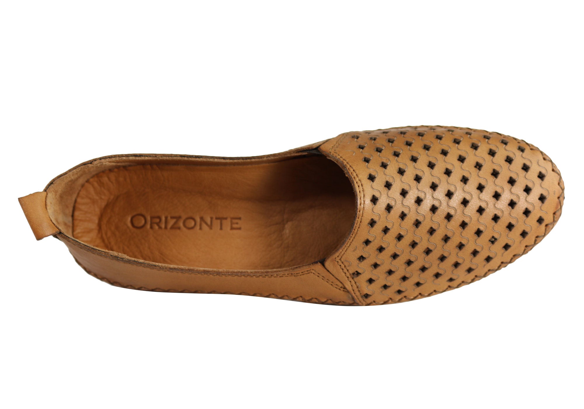 Orizonte Joy Women's Comfortable Soft Leather Flat Shoes - European Style Loafers for Casual Wear, Office & Walking