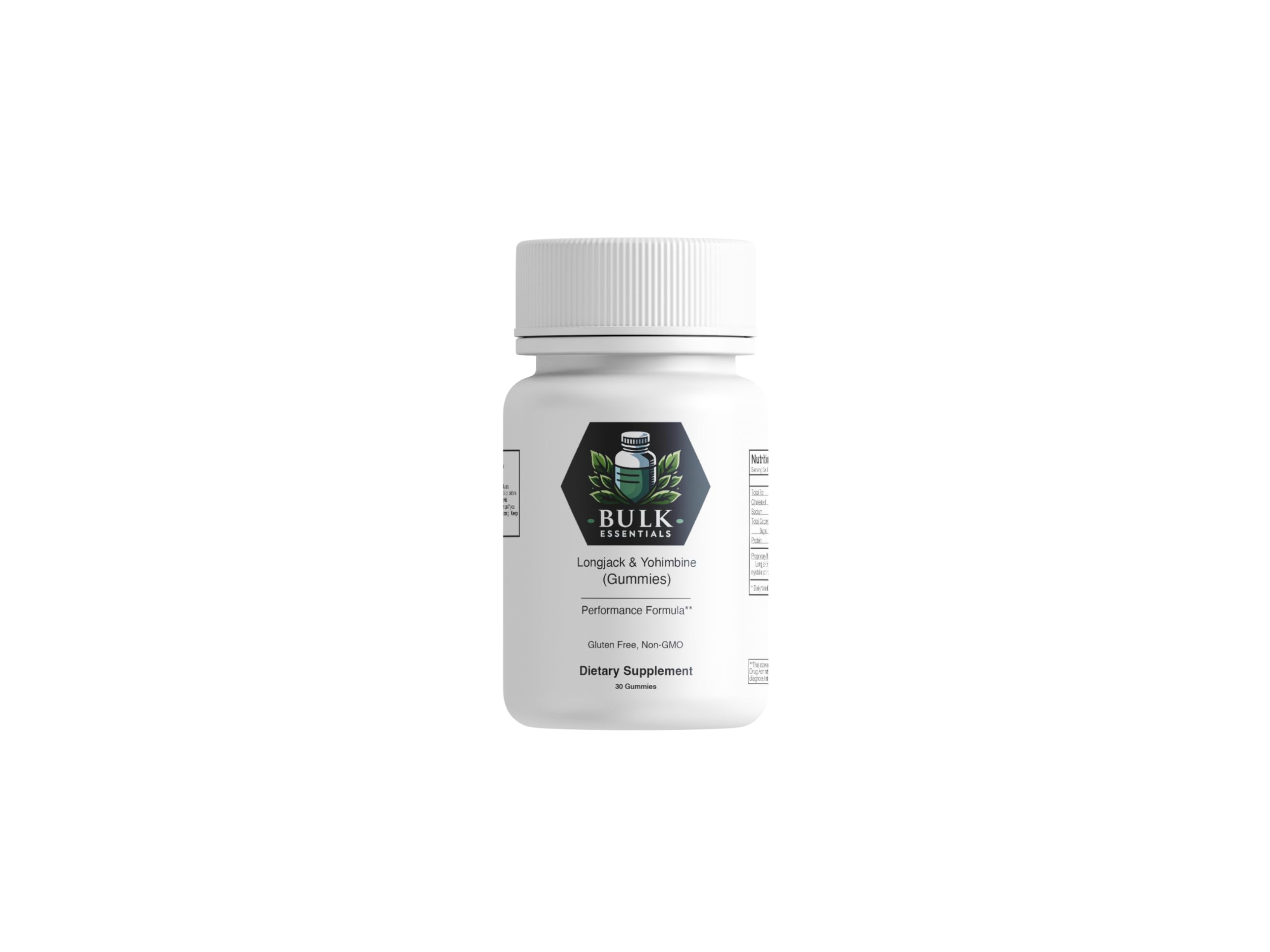 Premium Longjack Yohimbine Gummies for Men - 30 Count (30 Servings) - Natural Energy & Vitality Supplement - Perfect for Workout Recovery & Daily Wellness