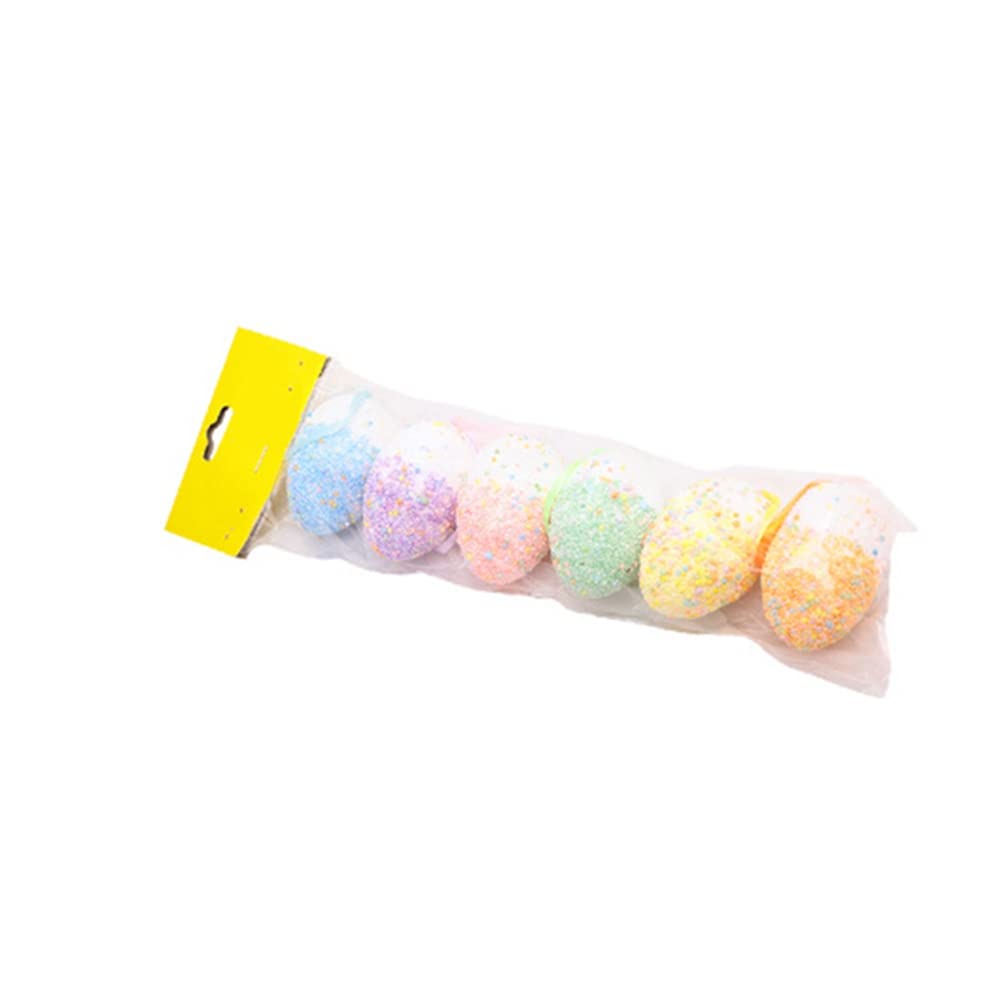 Colorful Printed Plastic Easter Egg Ornaments - Hanging Decorations for Easter Trees, Spring Parties, and Home Decor - 24 Pack Assorted Designs