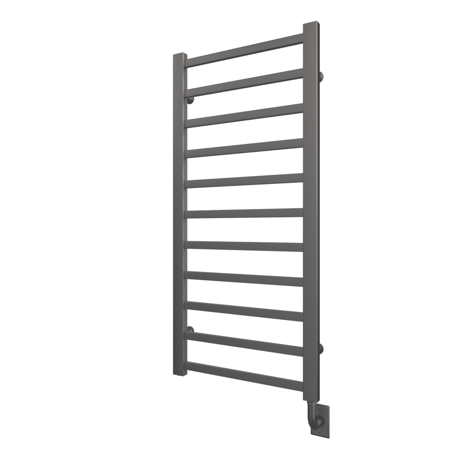 Tuzio Milano Hardwired or Plug-in Bathroom Towel Warmer Heater - 23.5