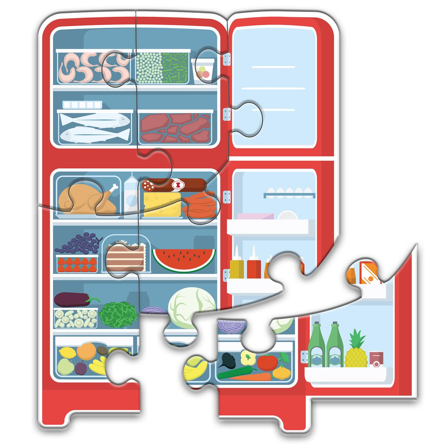 Popcorn Games & Puzzles - Fun Educational Toys for Kids Ages 3+ | Perfect for Family Game Night and Early Learning Activities