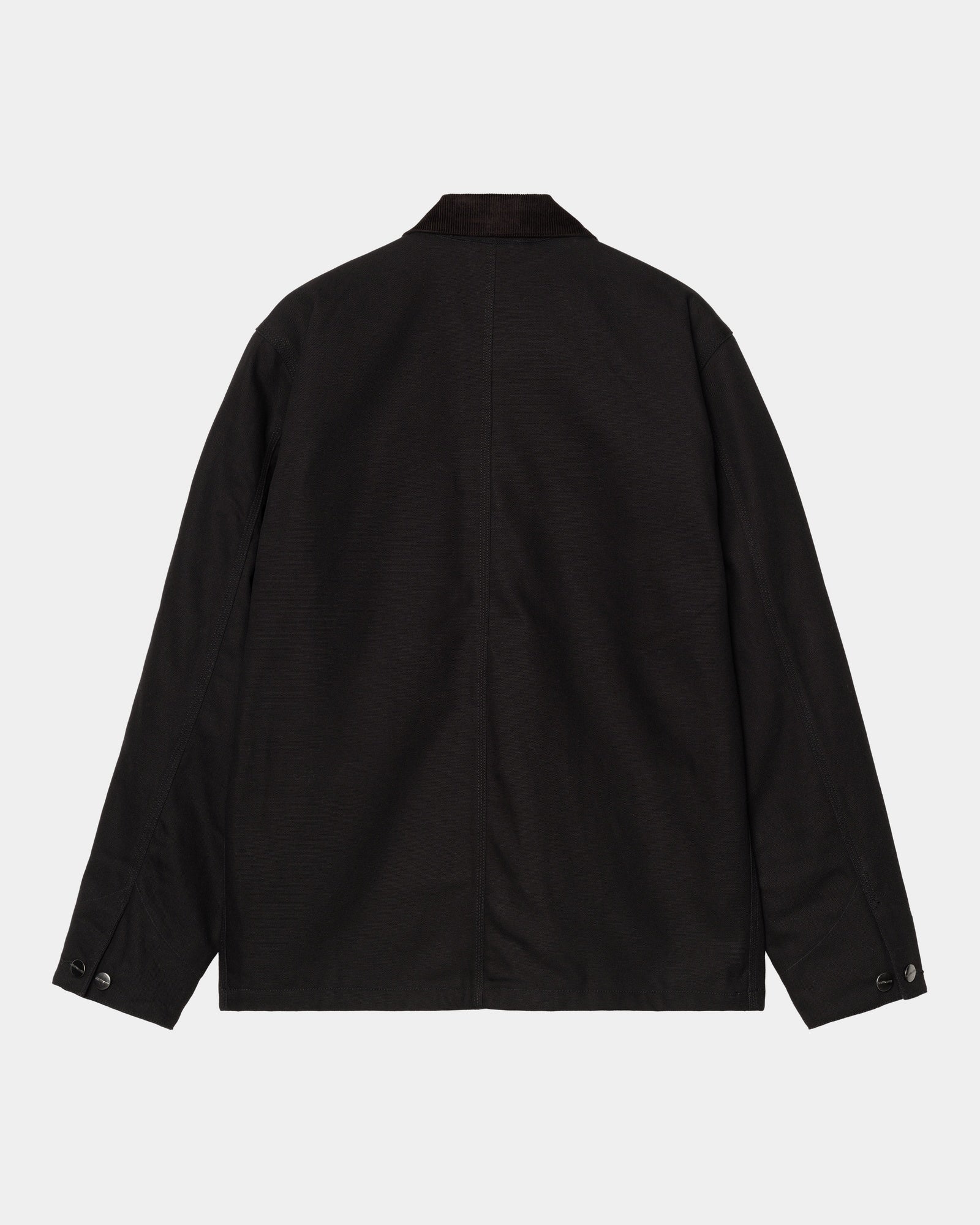 Michigan Chore Coat for Winter - Heavy Duty Black Denim Jacket | Workwear, Outdoor Activities & Cold Weather Protection