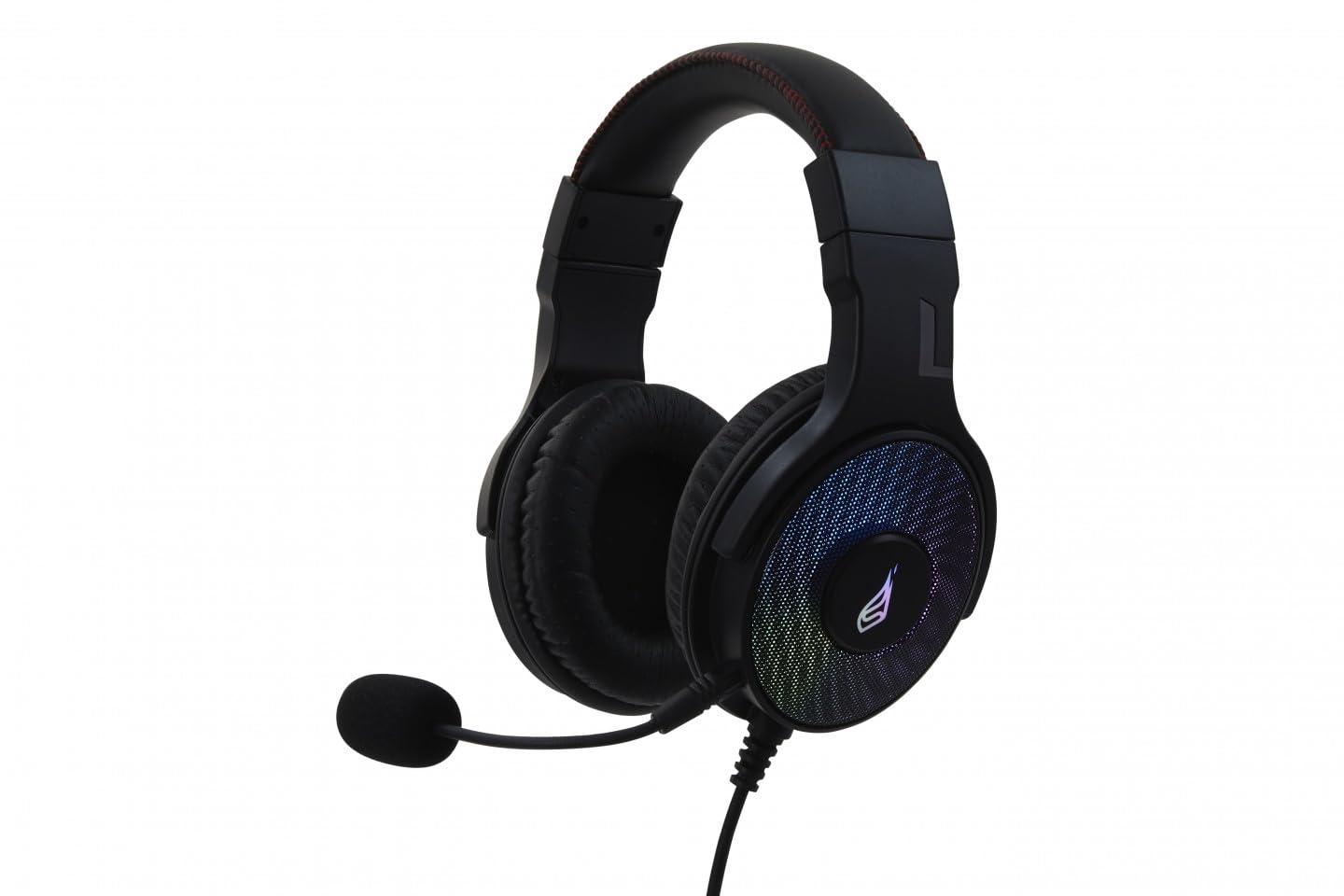 SureFire Harrier 360 Surround Sound USB Gaming Headset for PC - Immersive 7.1 Channel Noise Cancelling Headphones with Mic for Gaming, Streaming & Online Meetings