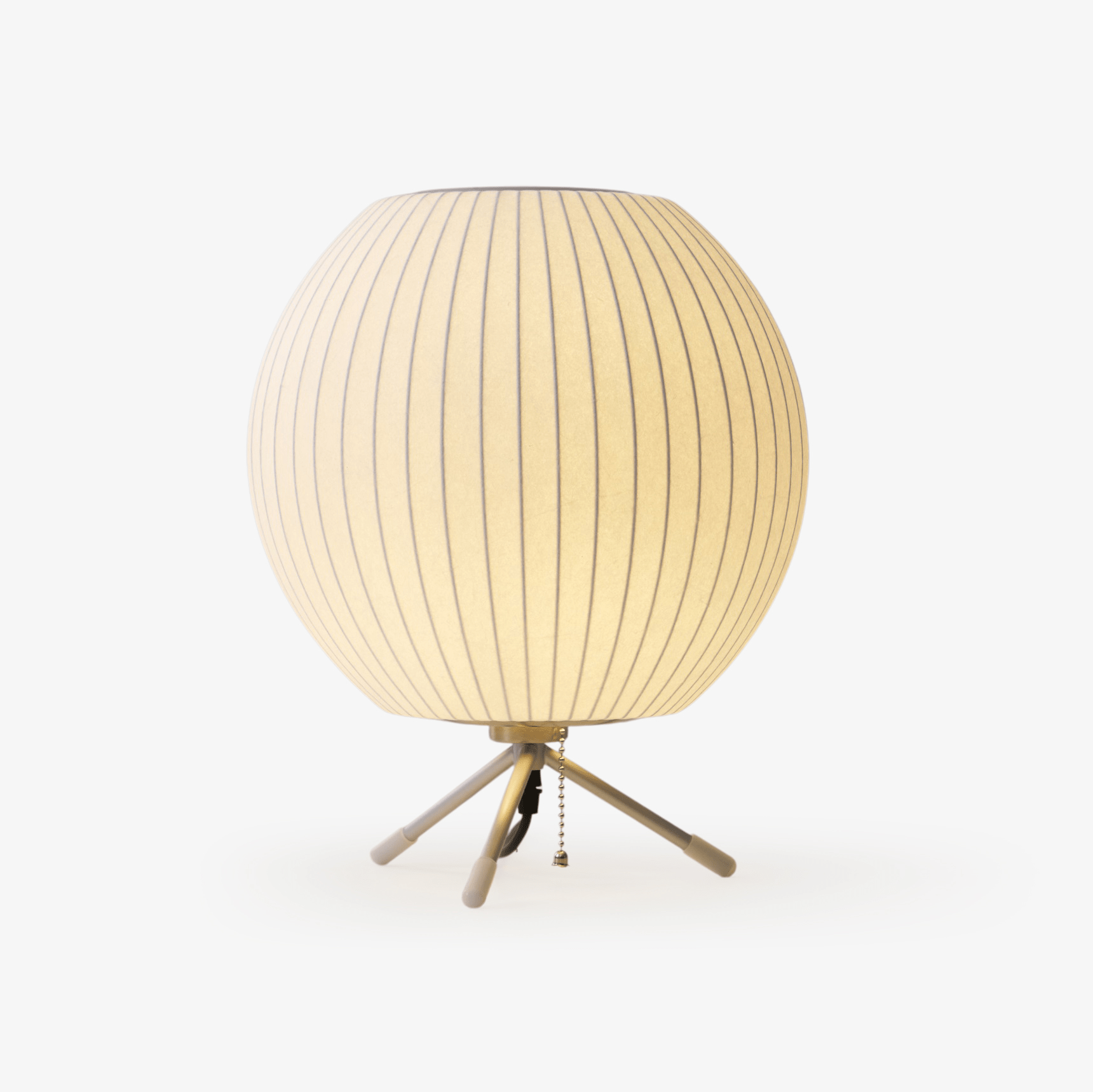 Nelson Tripod Table Lamp - Mid-Century Modern Adjustable Desk Light for Home Office, Living Room & Bedroom - Perfect for Reading, Working & Decor
