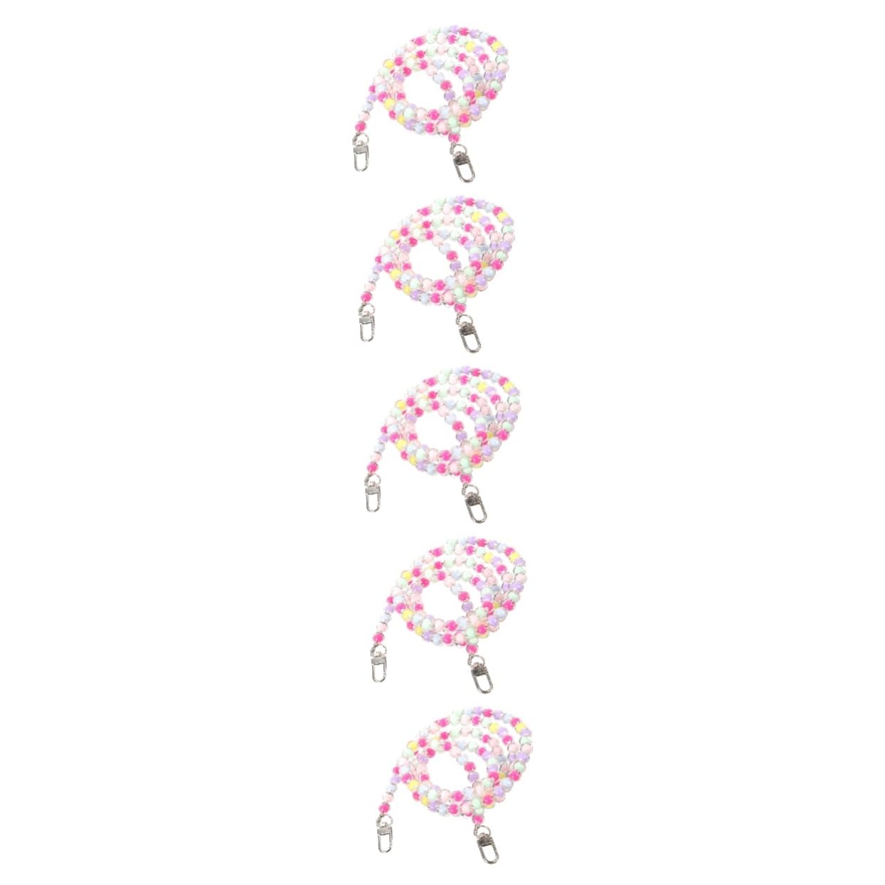 5pcs Phone Lanyard with Buckle - Wrist Strap for Mobile & USB Devices - Secure & Stylish for Daily Use