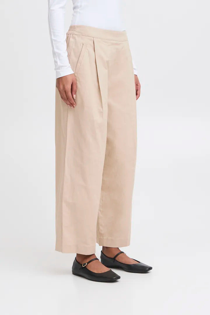 Nica Trousers for Men - Premium Oxford Tan Casual Pants | Comfortable & Stylish for Work, Travel & Everyday Wear