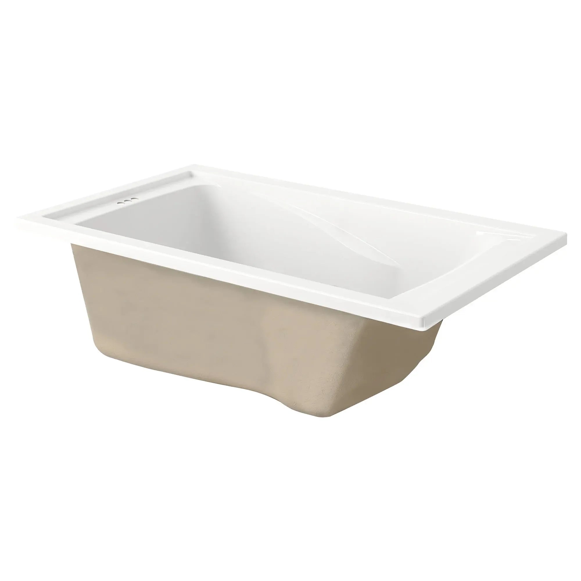 Evolution® 60 x 36 Inch Deep Soak® Drop-In Bathtub - Luxurious Freestanding Soaking Tub for Spa-Like Relaxation at Home