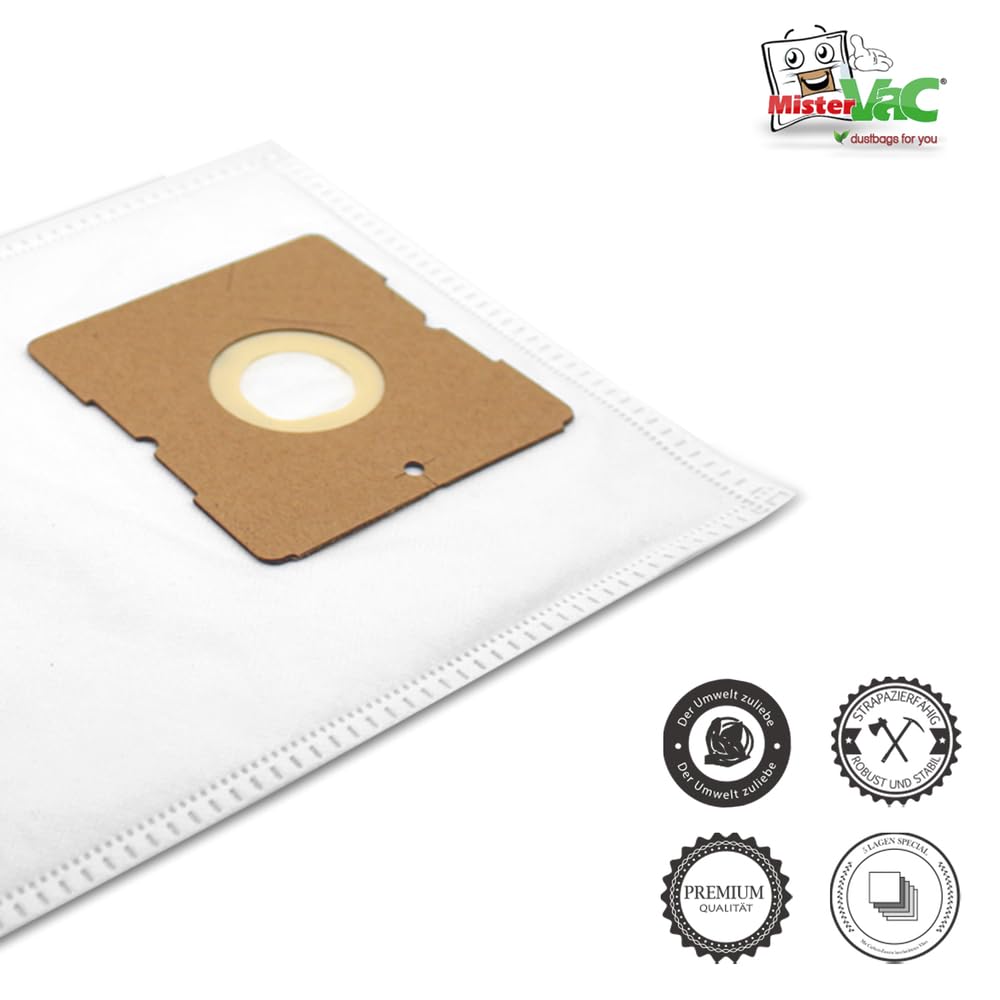 40 Pack Compatible Vacuum Cleaner Replacement Bags for Progress PC 3930 Stuttgart Model | Perfect for Home Cleaning & Maintenance