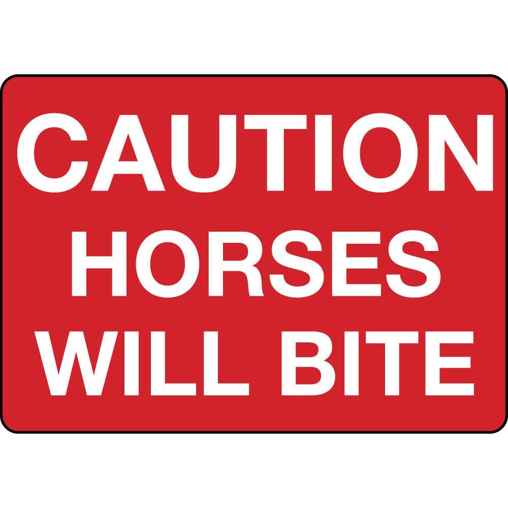 Safety & Warning Vinyl Stickers Bundle - 3 Pack (3.5