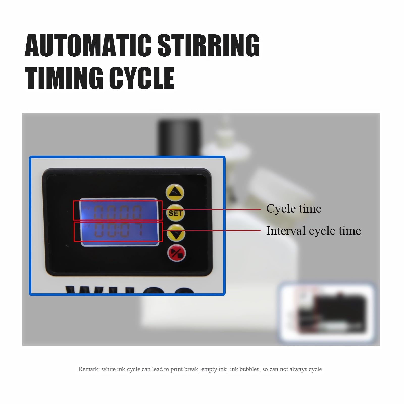 A3 R1390 DTF Printer - Direct to Film Transfer Printing Machine with Auto White Ink Agitation & Timed Circulation System | DIY Custom T-Shirt Printing, Apparel Decoration & Small Business Production