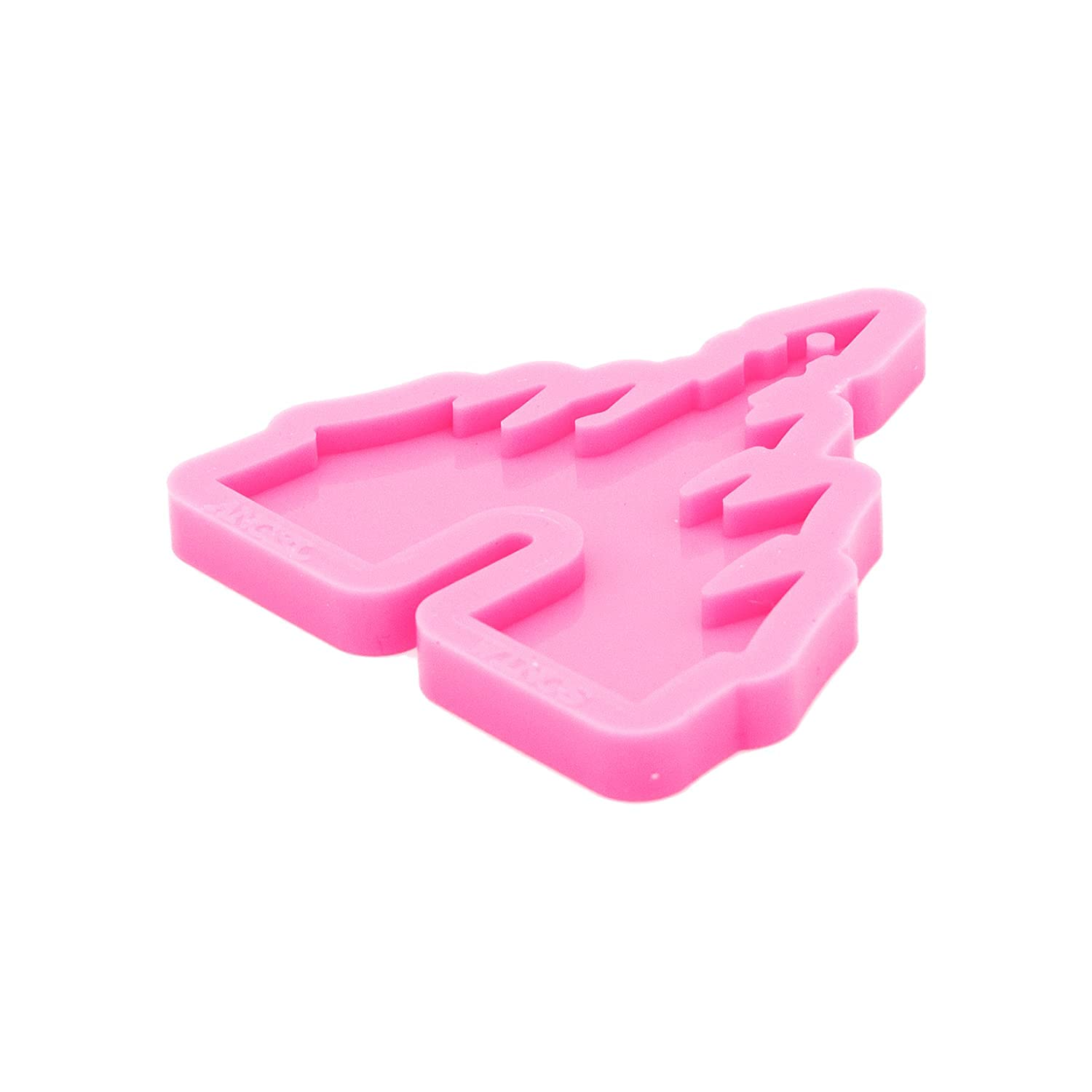 Castle Shape Shiny Glossy Silicone Molds for DIY Keychain Necklace Pendant Jewelry Making - Halloween Theme Epoxy Resin Craft Keychain Mold for Polymer Clay & Resin Art - Perfect for Halloween Decorations, DIY Gifts, and Handmade Jewelry Projects