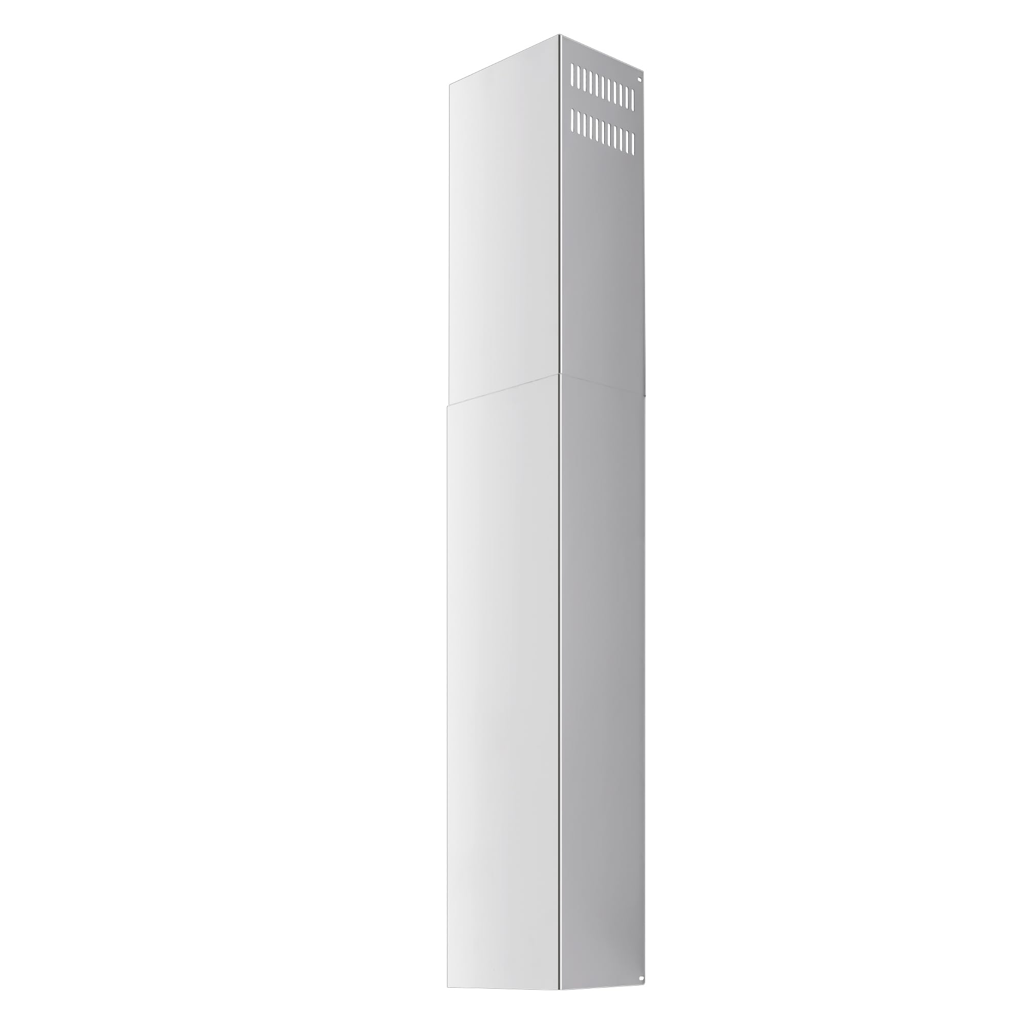 Stainless Steel Adjustable Range Hood Extension Chimney Duct Cover - Wall Mount & Ceiling Installation for Kitchen Ventilation