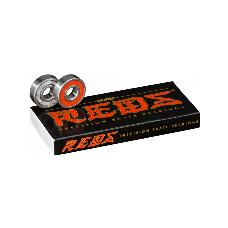 Premium REDS Bearings (7mm) - High-Speed Skateboard & Longboard Bearings for Smooth Rides - Perfect for Cruising, Downhill & Street Skating