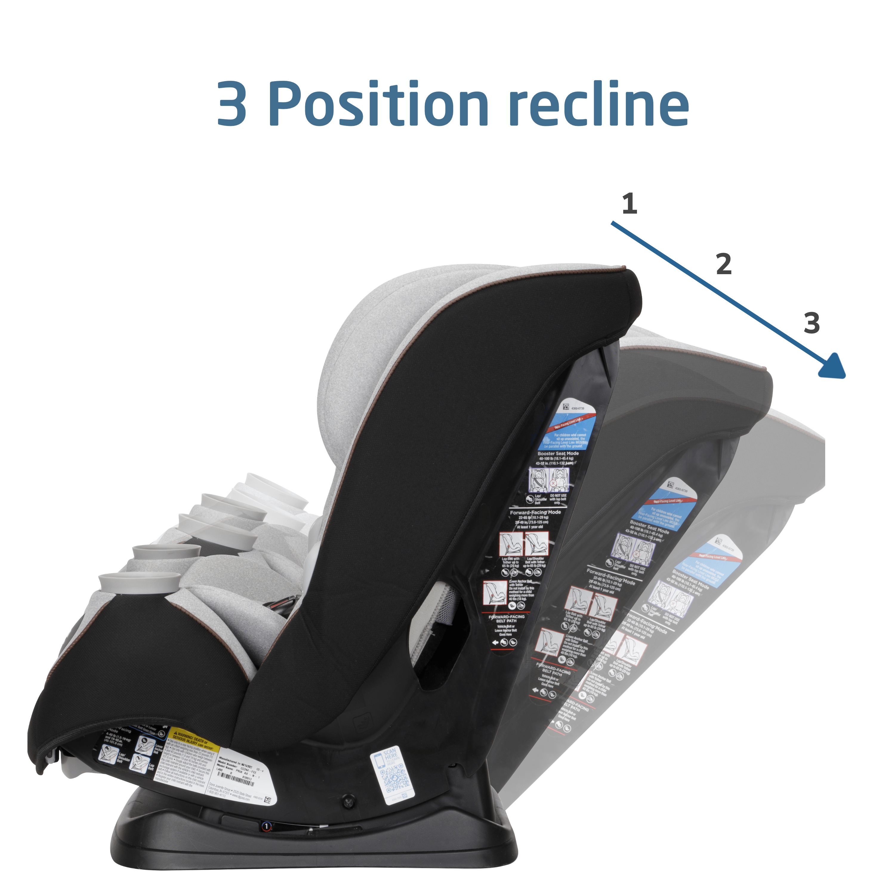 Maxi Cosi Pria Chill All-in-One Convertible Car Seat for Babies & Toddlers - Safe, Comfortable & Easy to Install - Perfect for Travel, Daily Commute & Family Road Trips