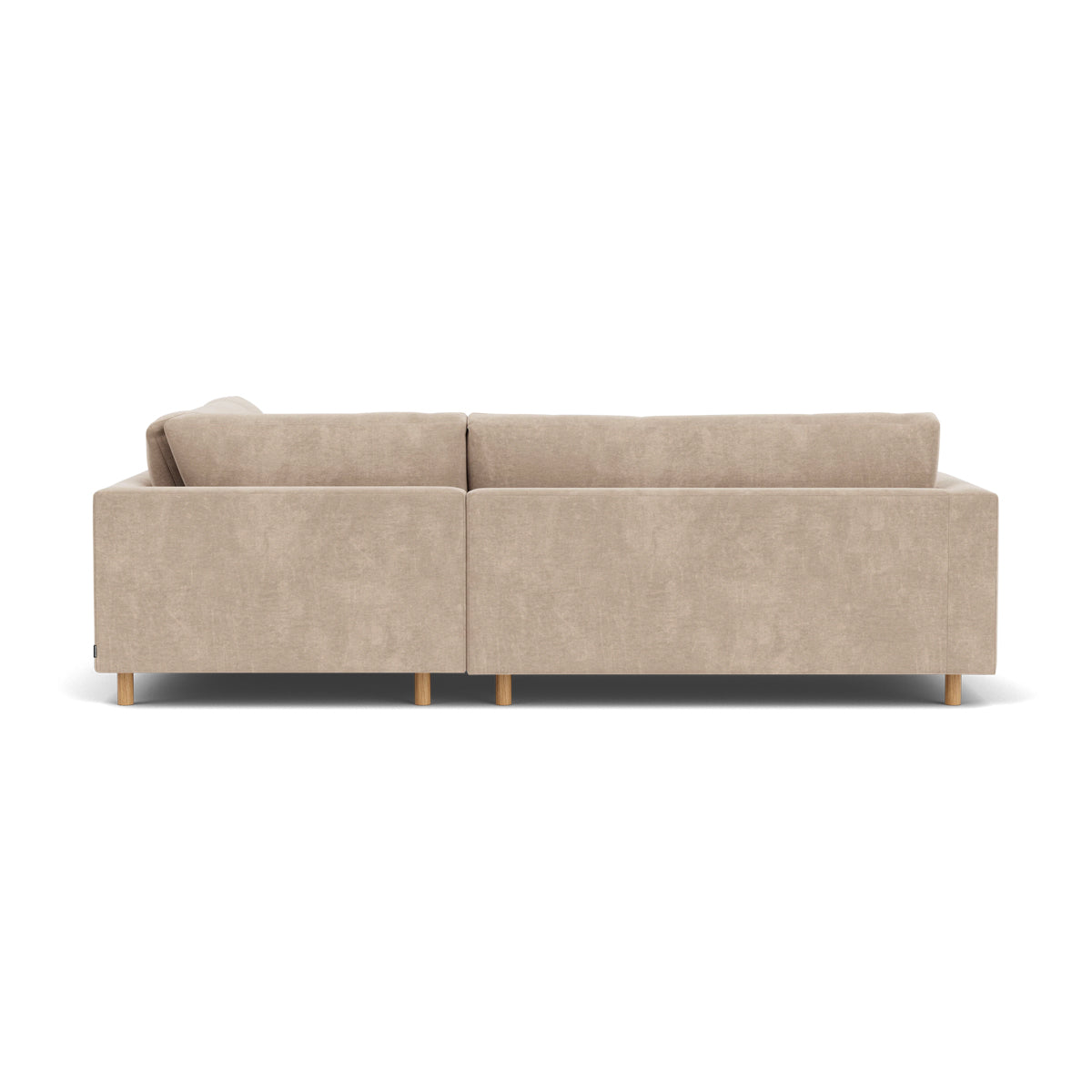 Douglas Fabric Right Corner Sofa - Modern L-Shaped Sectional Couch for Living Room, Small Spaces & Apartments | Comfortable Upholstered Furniture for Family Gatherings & Movie Nights