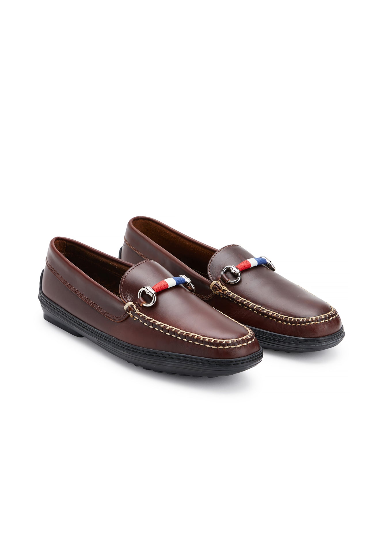 Briar Men's Driving Shoes with USA Bridge Bit - Comfortable Loafers for Casual Wear & Driving
