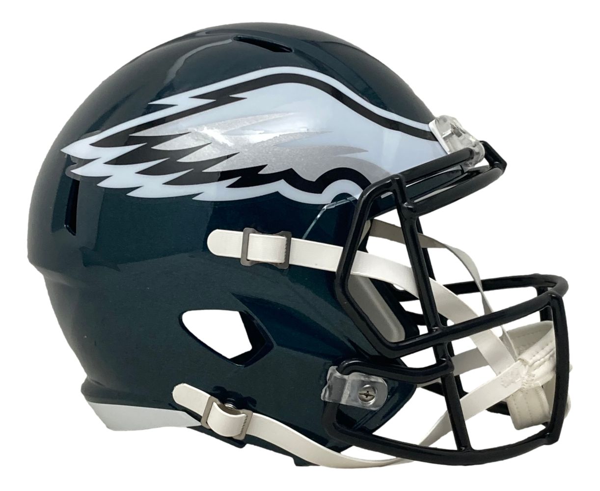Authentic Nick Sirianni Autographed Philadelphia Eagles Full Size Super Bowl LIX Replica Football Helmet - Collectible Memorabilia for Eagles Fans, Sports Enthusiasts & Home/Office Decor