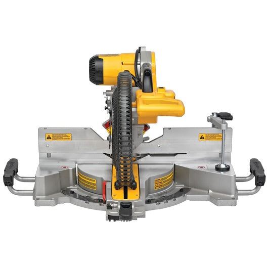 DEWALT 12-Inch Double Bevel Sliding Compound Miter Saw - Professional Woodworking Tool for Crown Molding, Baseboards & Framing Projects