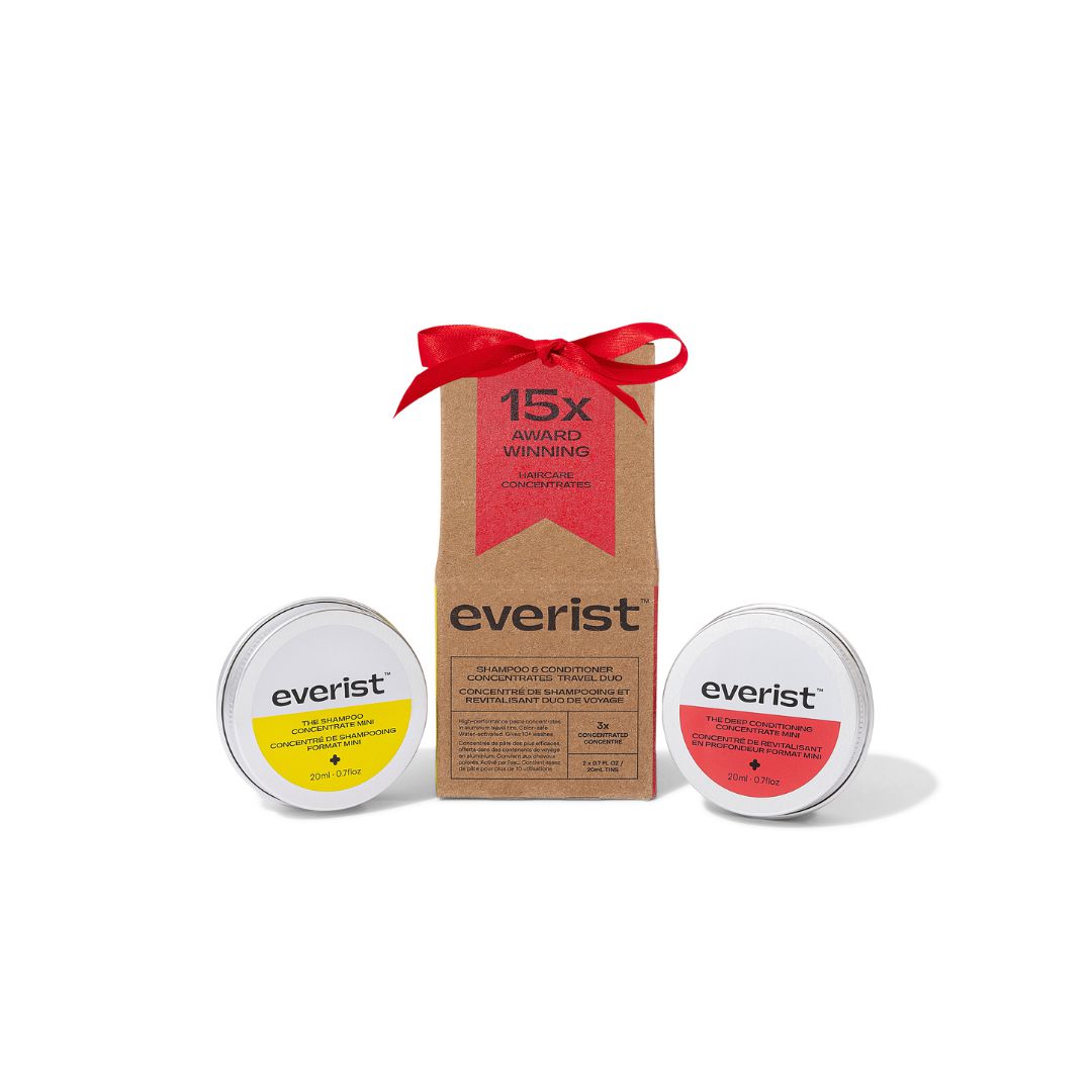 Premium Haircare Travel Duo Set - Sulfate-Free Shampoo & Conditioner for Healthy Hair - Perfect for Vacation, Gym & On-the-Go