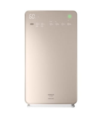 Hitachi EP A9000 HEPA Air Purifier with Humidifier - Quiet Home & Office Air Cleaner for Allergies, Dust, Pet Dander - Perfect for Bedroom, Living Room, Nursery