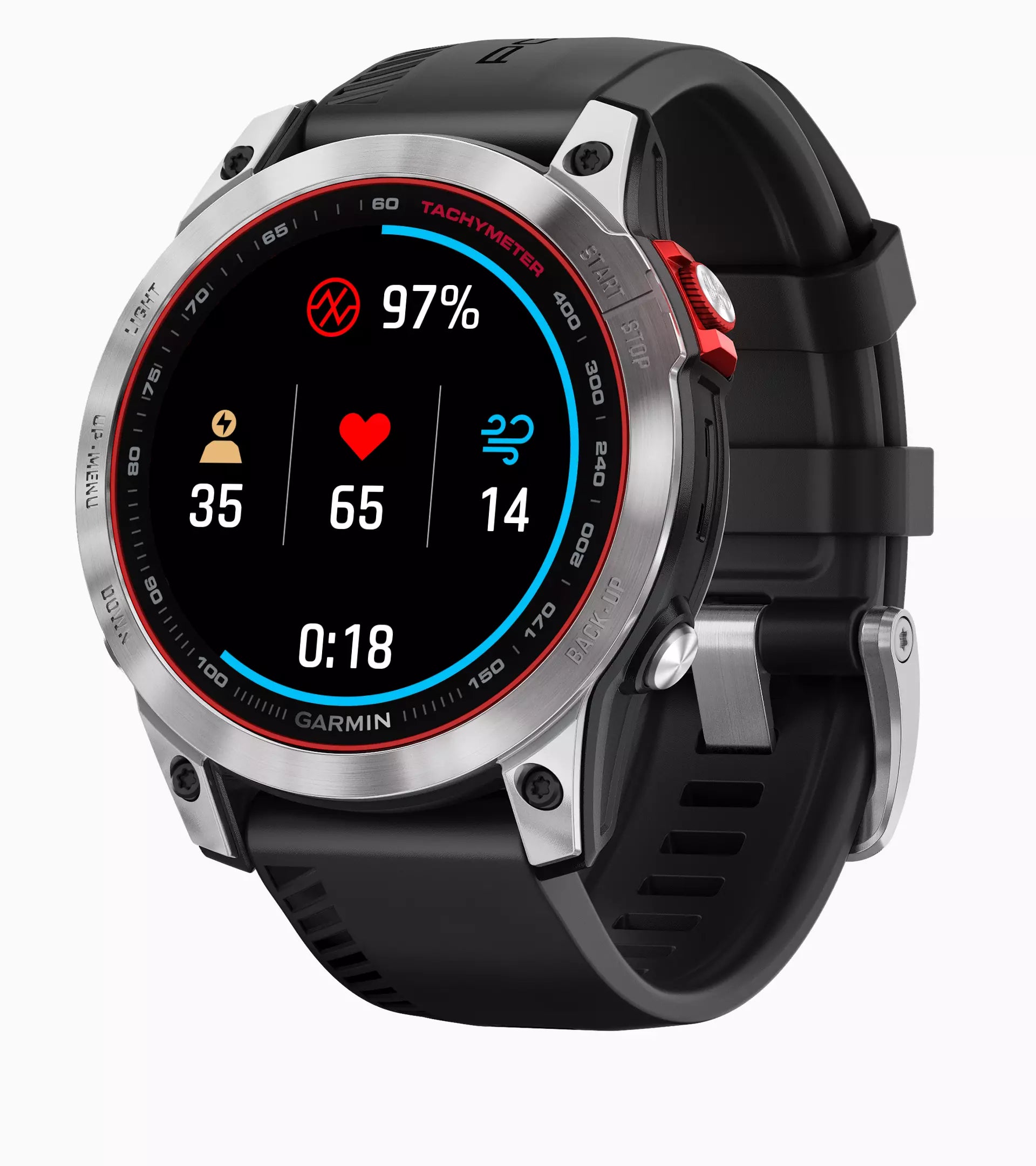 Porsche x Garmin Epix 2 Premium Smartwatch - GPS, Heart Rate Monitor, AMOLED Display - Perfect for Driving, Sports & Outdoor Adventures