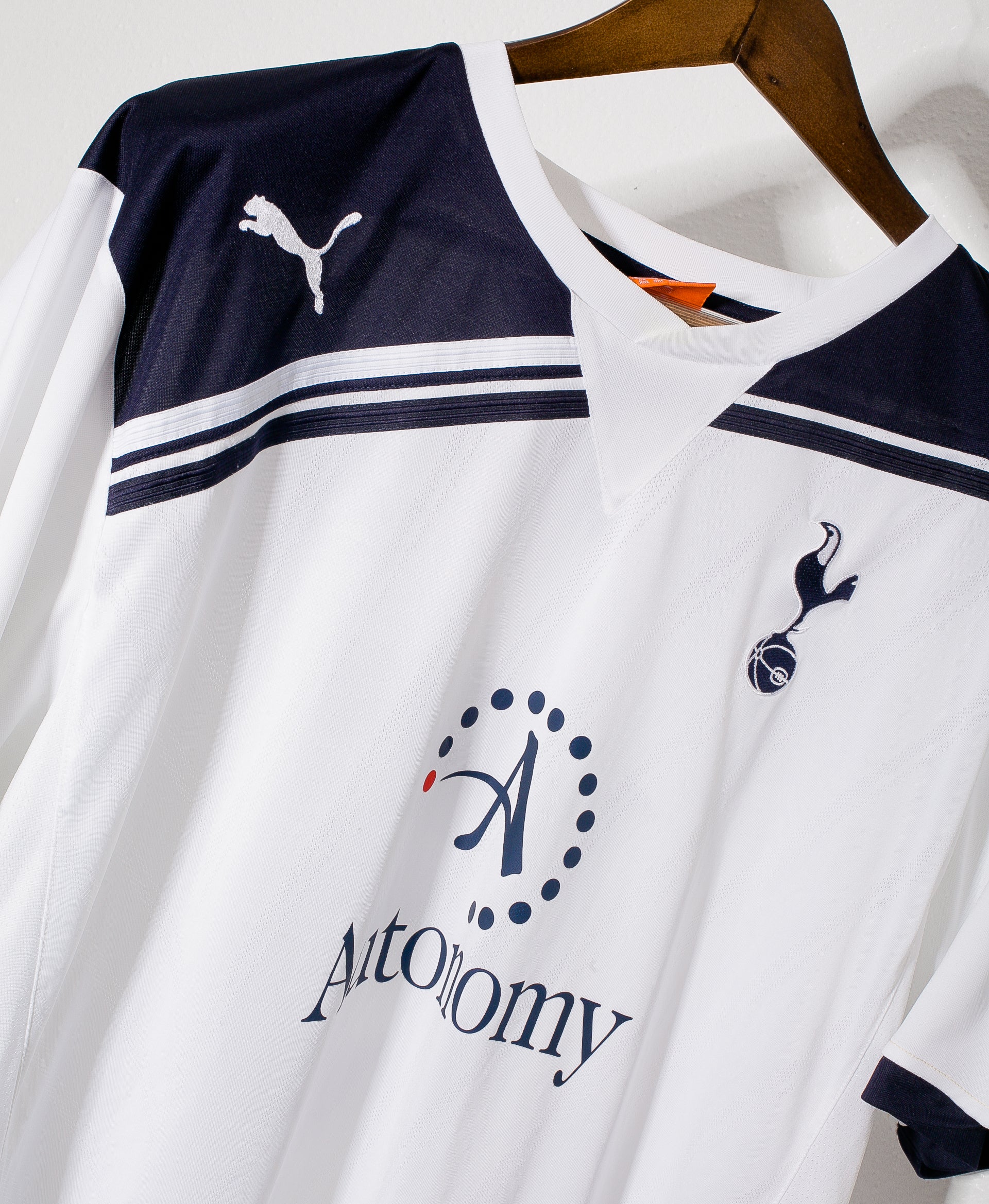 Official 2010-2011 Tottenham Hotspur Peter Crouch #15 Soccer Jersey XXL - Authentic Football Shirt for Fans & Collectors - Perfect for Match Days, Cosplay, and Sports Memorabilia Display