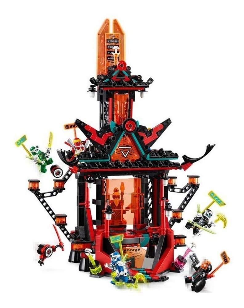 LEGO NINJAGO Empire Temple of Madness 71712 Building Kit - 810 Pieces Ninja Temple Playset for Kids, Collectible Construction Toy for Creative Play & Display | Perfect for Birthday Gifts & Home Decoration