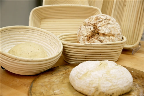 Premium Oval Brotform Bread Proofing Basket - 24572234 - Perfect for Artisan Sourdough, Baguettes & Homemade Bread Baking