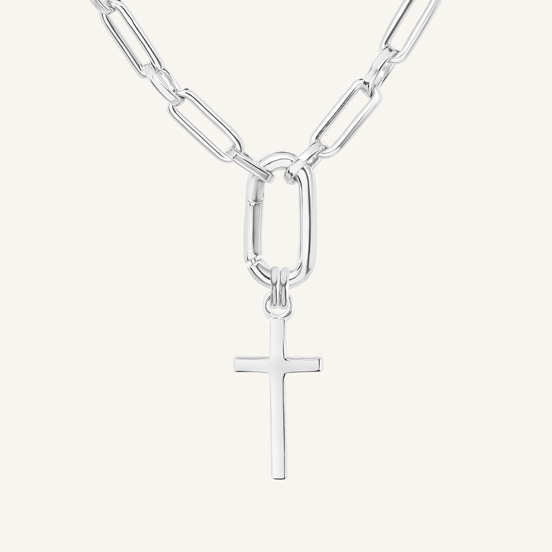 Stunning Cross Necklace for Women & Men - Elegant Religious Jewelry Gift for Baptism, Confirmation, or Everyday Wear
