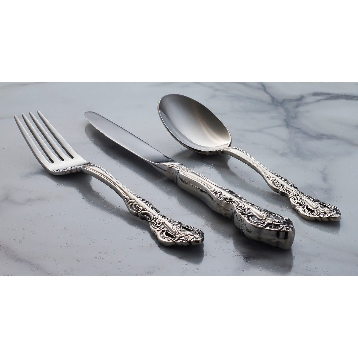 Michelangelo Stainless Steel Dinner Fork Set of 4 - Elegant Flatware for Fine Dining, Dinner Parties & Home Entertaining