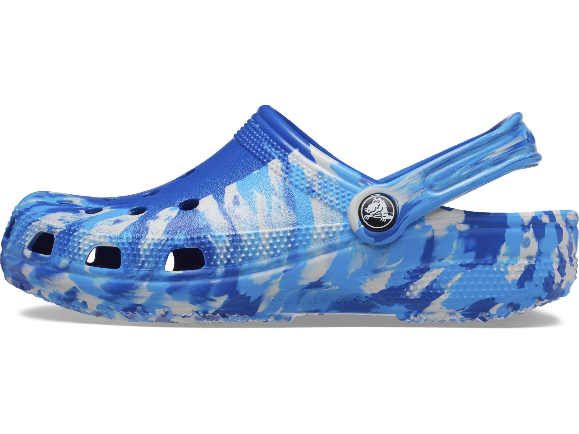 Crocs Unisex-Adult Marbled Clogs | Comfortable Slip-On Shoes for Men & Women | Perfect for Home, Garden, and Casual Outings