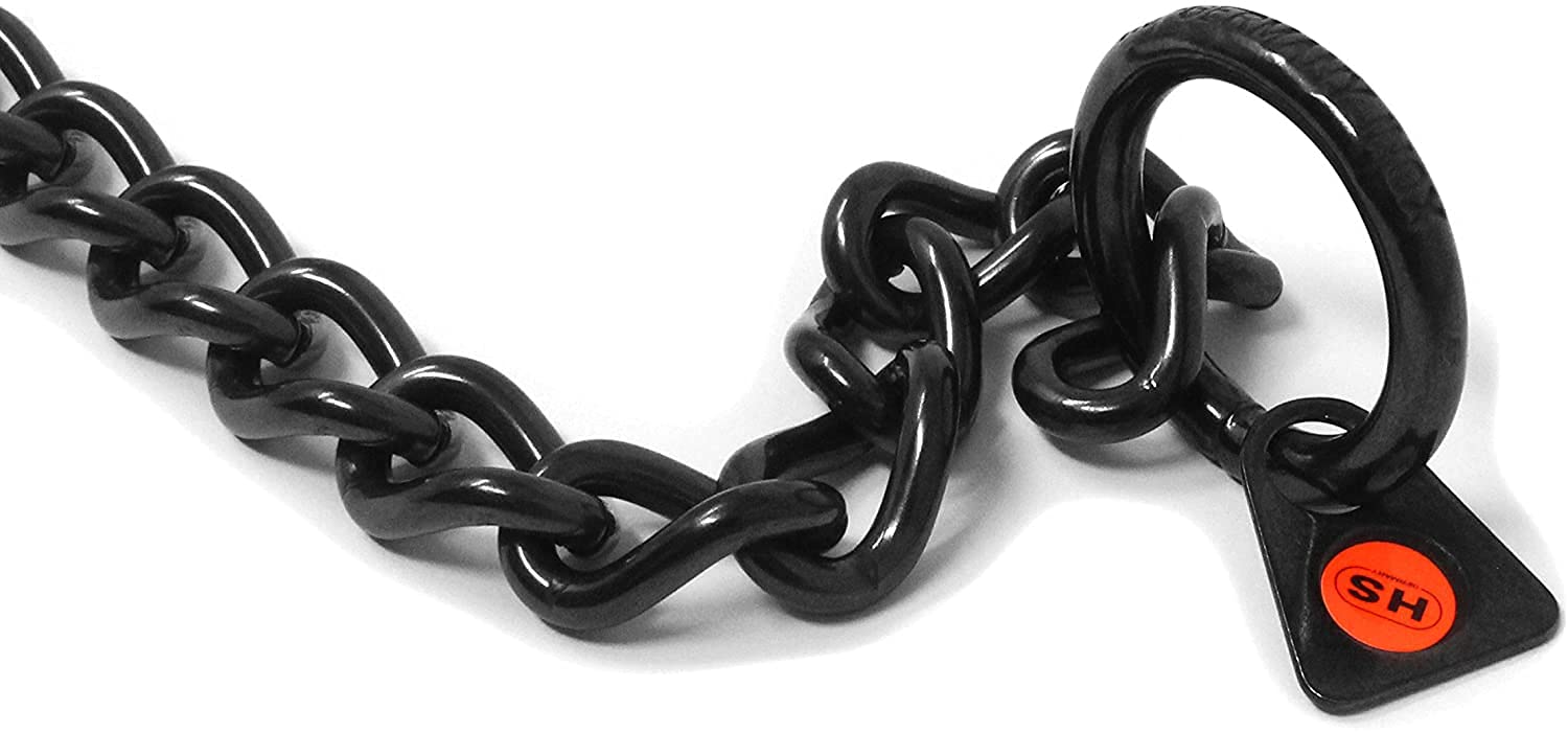 Herm Sprenger 3mm Black Stainless Steel Choke Collar - No-Pull Slip Chain for Small, Medium & Large Dogs - Made in Germany (24in/60cm) - Perfect for Dog Training, Obedience & Behavior Control - Durable Show Collar for Daily Walks & Professional Training