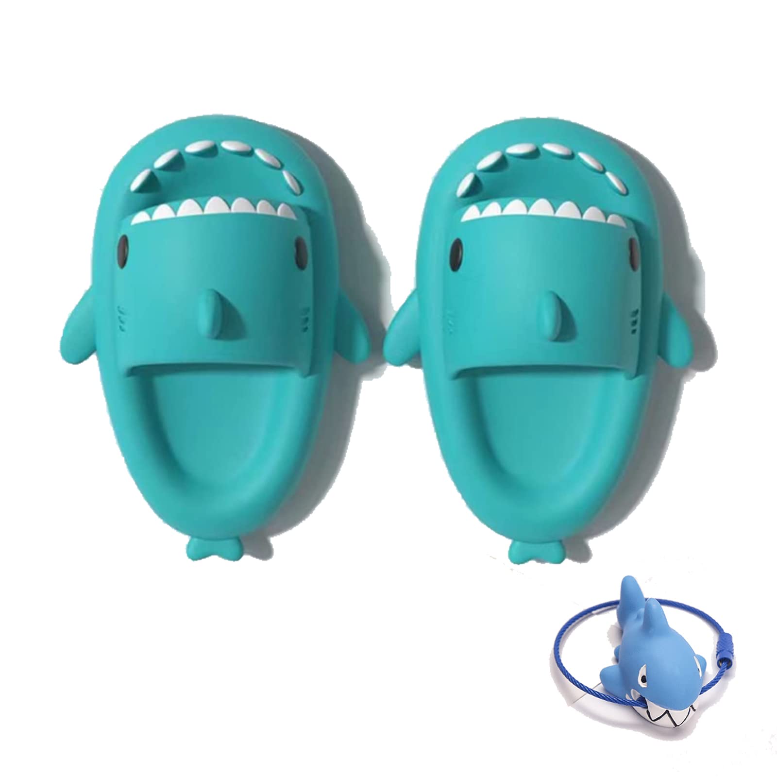 2022 Summer Cute Shark Slippers for Women & Men - Non-Slip Open Toe Sandals with Cloud Comfort - Perfect for Beach, Pool, and Home Relaxation
