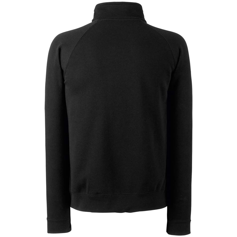 Fruit of the Loom Men's Zip Neck Sweatshirt - Medium Size, Heather Grey - Comfortable Casual Pullover for Everyday Wear, Workout & Outdoor Activities