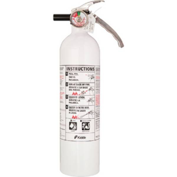 Mariner 10 Fire Extinguisher - 2.5L ABC Dry Chemical Fire Extinguisher for Home, Kitchen, Office & Car - UL Certified Rechargeable Fire Safety Equipment for Emergency Protection
