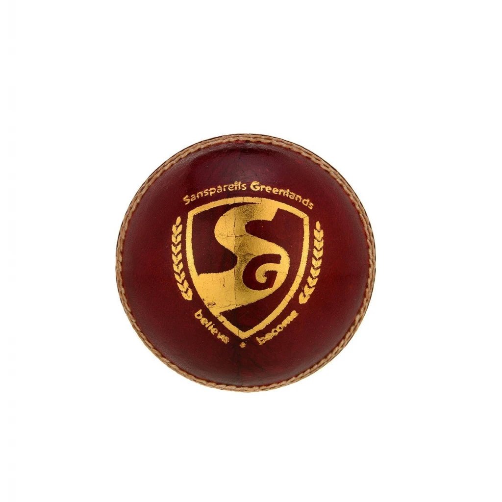 Premium SG Test LE Cricket Ball - Official Red Leather Cricket Ball for Matches & Practice | Perfect for Professional & Amateur Players