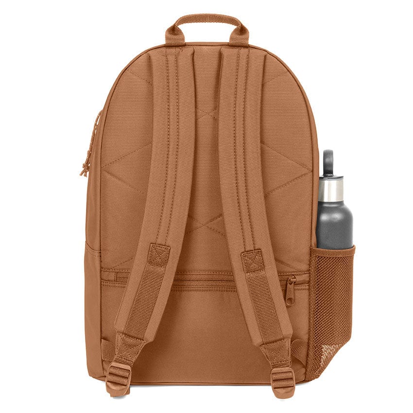 Eastpak Padded Double Backpack for School & Travel - Ginger Brown | Durable Laptop Backpack with Spacious Compartments | Perfect for College Students & Commuters