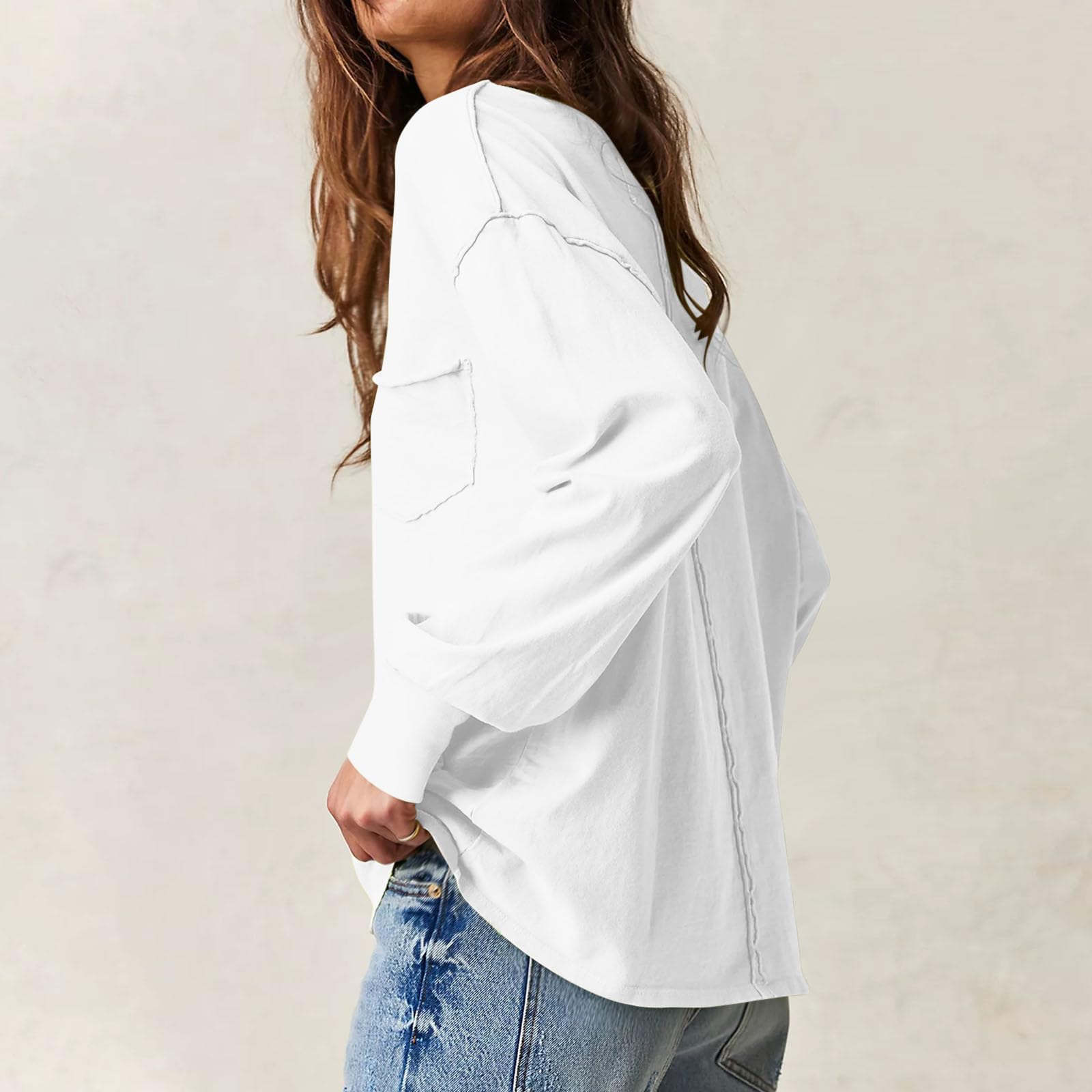 FP Look Alike Sweatshirt for Women - Trendy Crewneck Sweater, Spring 2025 Fashion - Perfect for Casual Outfits, Streetwear & Everyday Comfort