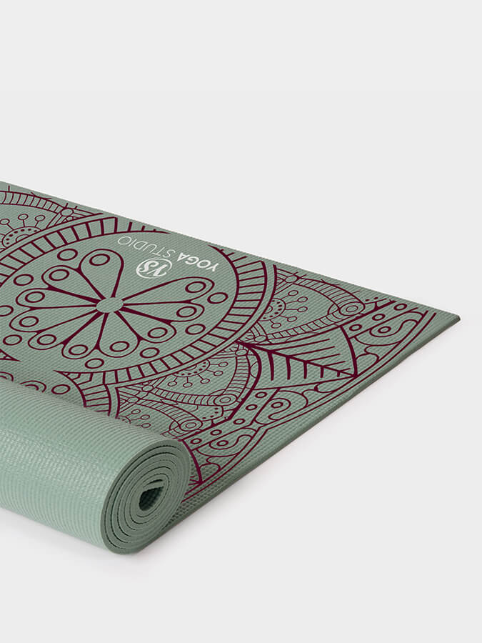 Premium 6mm Non-Slip Yoga Mat for Hot Yoga & Home Workouts - Eco-Friendly TPE Material for Enhanced Grip & Comfort