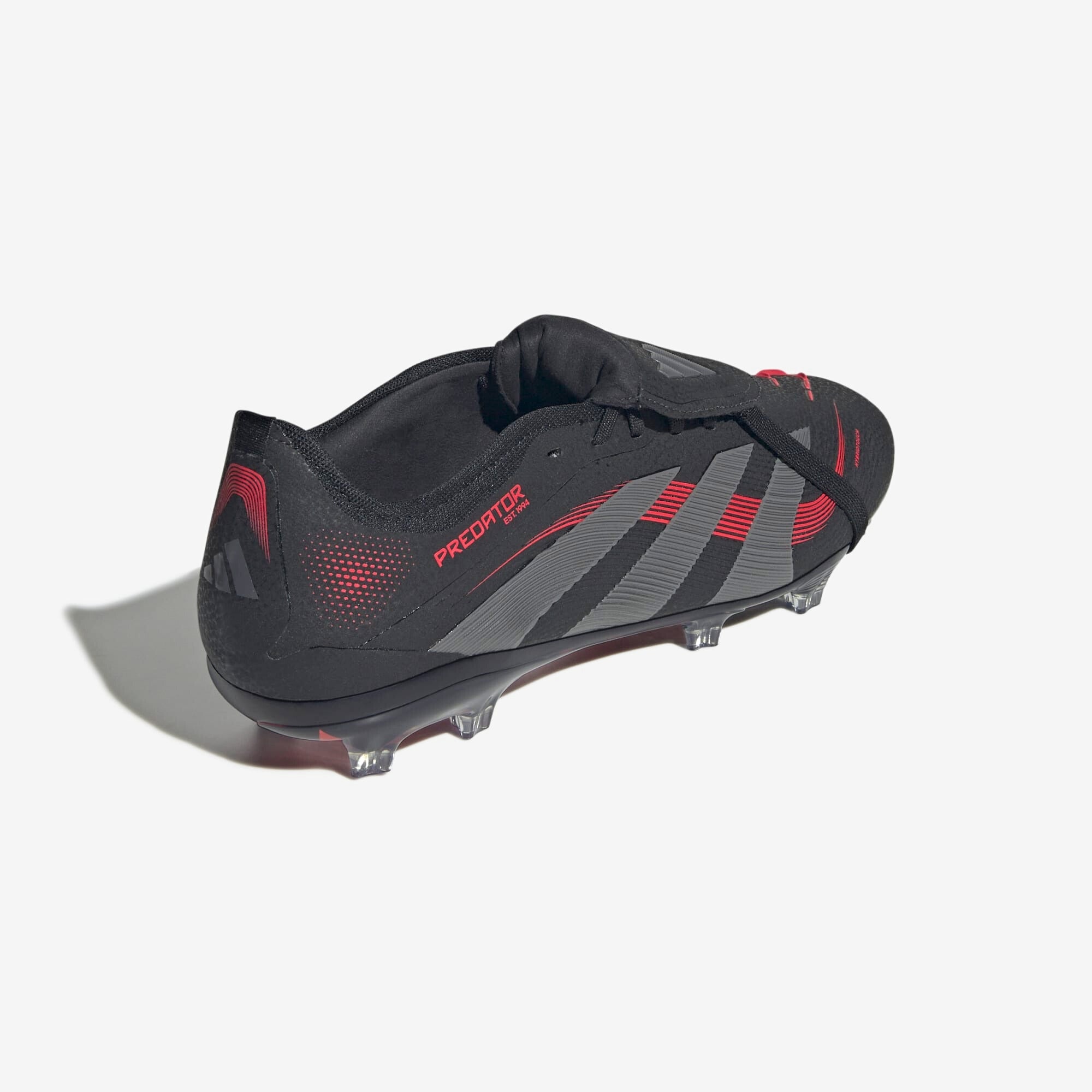 Adidas Predator Pro Fold Over Tongue Soccer Cleats - Lightweight Football Shoes for Men with Enhanced Grip - Perfect for Turf, Grass & Indoor Matches