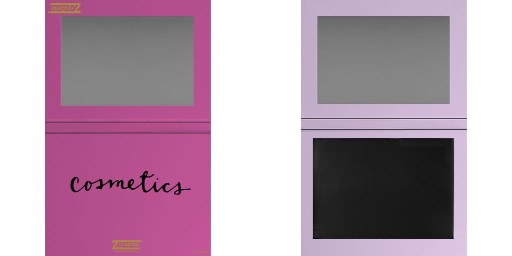 Custom Extra Large Z Palette - Magnetic Makeup Palette for Eyeshadows & Blush - Perfect for Professional Makeup Artists & Travel Organizers